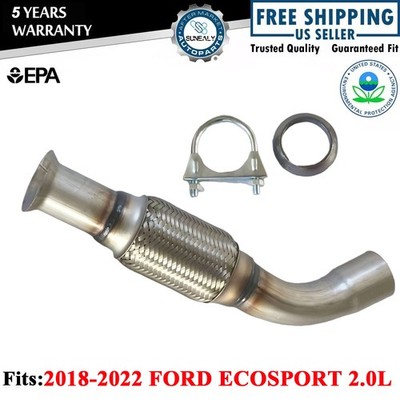 Fits: FORD ECOSPORT 2.0L 2018-2022 Front Exhaust Flex Pipe