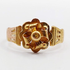 Bague chevalière victorienne