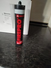 Rookwool Firepro Acoustic Instrument Sealant Fire Black 310ml Pack of 1