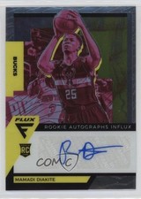 2020-21 Panini Flux Rookie Auto Influx Mamadi Diakite #RAI-MAM Auto 3nn