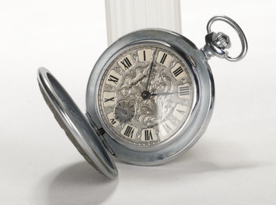 MOLNIJA Russian Soviet Vintage pocket Watch USSR Perfect Condition