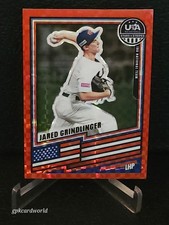 2026 PANINI STARS AND STRIPES JARED GRINDLINGER RED POWER 127/149 TEAM USA