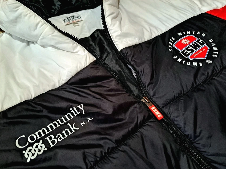 Jaqueta de esqui Lake Placid Empire State jogos de inverno 40º aniversário ● tamanho grande - Imagem 3 de 4