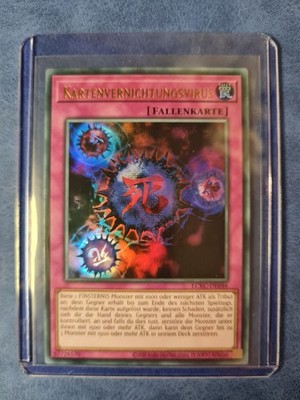 Yu-Gi-Oh! Kartenvernichtungsvirus   LCKC-DE046   Ultra Rare   Dunkel   DE   NM