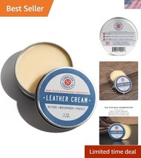All Natural Leather Cream - Made with Triple Filtered BeesWax