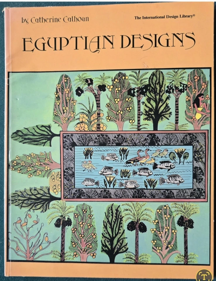 Egyptian Designs Template Stencilling Embroidery Calhoun - Image 2 of 3
