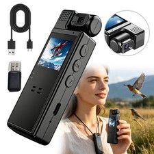 Bodycam Nachtsicht Mini Überwachungskamera HD 1080p Tragbare Video Körperkamera