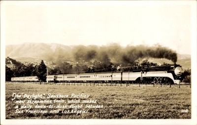 Ak US Amerikanische Eisenbahn, Daylight-Streamline-Train,... - 11076639