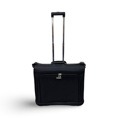   London Fog Buckingham 44'' Wheeled Garment Bag - Black (Preowned)