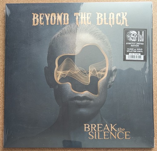 Beyond The Black - Break The Silence LP clear/gold Splatter Vinyl, Limited (300) prezzo ebay
