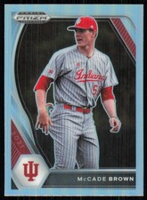 2021 Panini Prizm Draft Picks Silver McCade Brown #PDP79