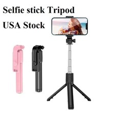 Extendable Selfie Stick Monopod Tripod for Cell Phone  Bluetooth Remote Shutter