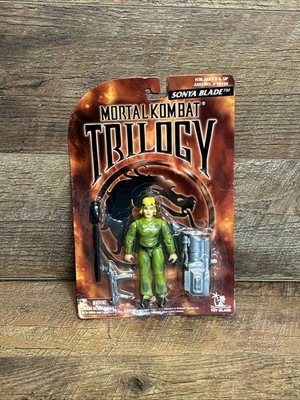 Sonya Blade 5'' 1996 MORTAL KOMBAT Toy Island MOC NEW