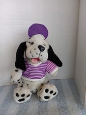 VINTAGE RARE Shalom Toy Company STC Dog Brooklyn Stuffed Dog