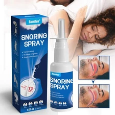30ml Anti Snoring Spray Stop Snore Breath Throat Relief Better New~ W5T9