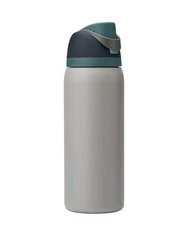 Owala FreeSip Stainless Steel Water Bottle Gray Whale 32 oz NEW