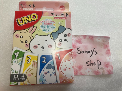 UNO Chiikawa Card Game Ensky Anime Hachiware Usagi Momonga Rakko from Japan  New | eBay