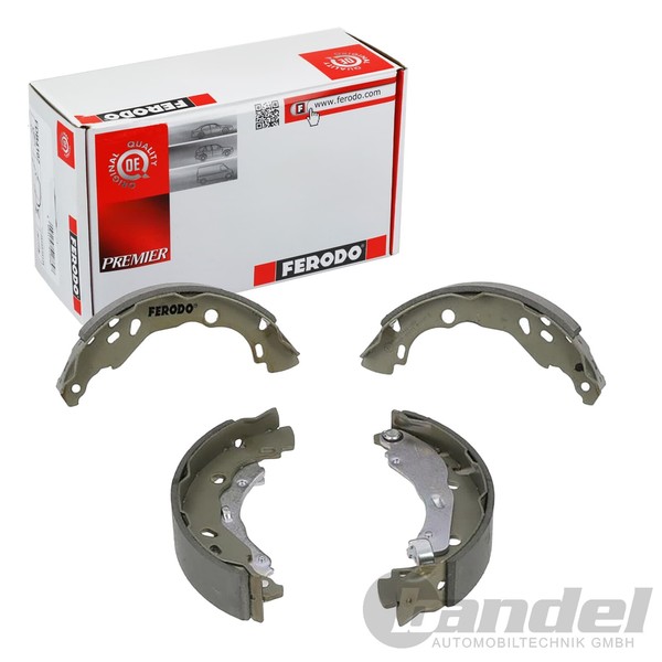 Ferodo Bremsbackensatz 203Mm Passend FüR Nissan Micra | FSB4160-image
