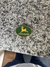 Green John Deere Tractor  belt buckle speccast