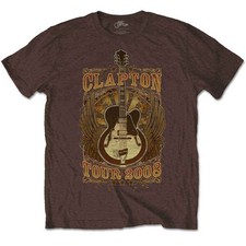 Eric Clapton Tour 2008 Official Mens T-Shirt