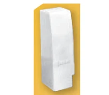 SUNTEMP INDUSTRIES SEL BASEBOARD END CAP 3" PLASTIC LEFT HAND