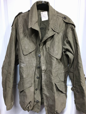 Vintage Dutch ARMY MILITARY FIELD COAT JACKET M60 WAHLER 1987 | eBay