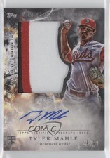 2018 Topps Inception 19/99 Tyler Mahle #IAJ-TM Jumbo Patch Auto 1v3