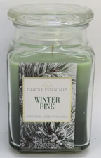 Empire Candle Co, Candle Essentials, "Winter Pine" 17 oz Jar Candle.