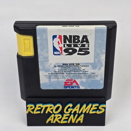 NBA Live 95 (Sega Genesis) Cartridge