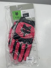 NWT Fox Racing Dirtpaw Logo Motocross Biker Outdoor Gloves Pink Men's - Large