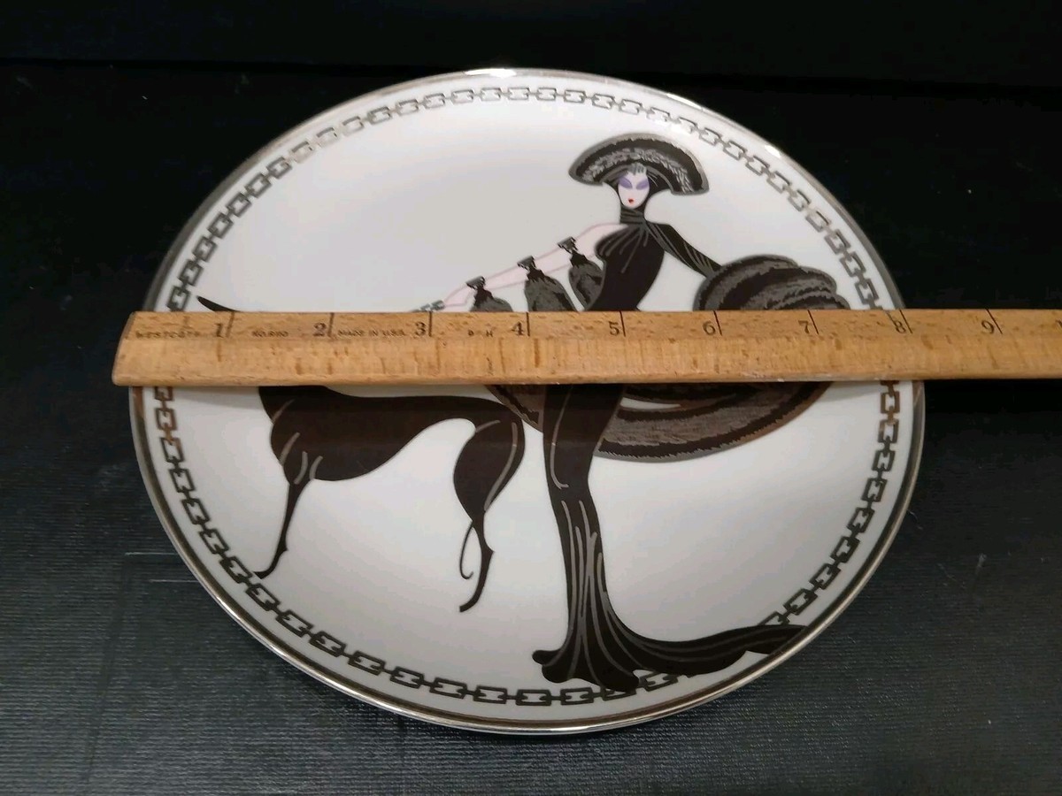 Franklin Mint House of Erte Symphony In Black Limited Edition