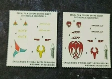 NO MODEL - KLINGON K'TINGA CLASS - CUSTOM DECALS - Star Trek EAGLEMOSS