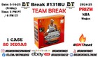 Charlotte Hornets 2024-25 Nba Prizm Basketball Mega Case 20 Box Break #131Bu