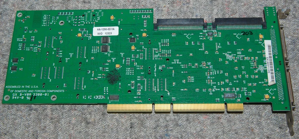 ADAPTEC 3000S AIC-7899G PCI-X LVD/Ultra 160 SCSI RAID + 64MB HA-1290-02-1A - Image 4 of 4