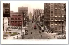 VANCOUVER BC CANADA RPPC Postcard HASTINGS STREET CENOTAPH VICTORY SQUARE JACOBY