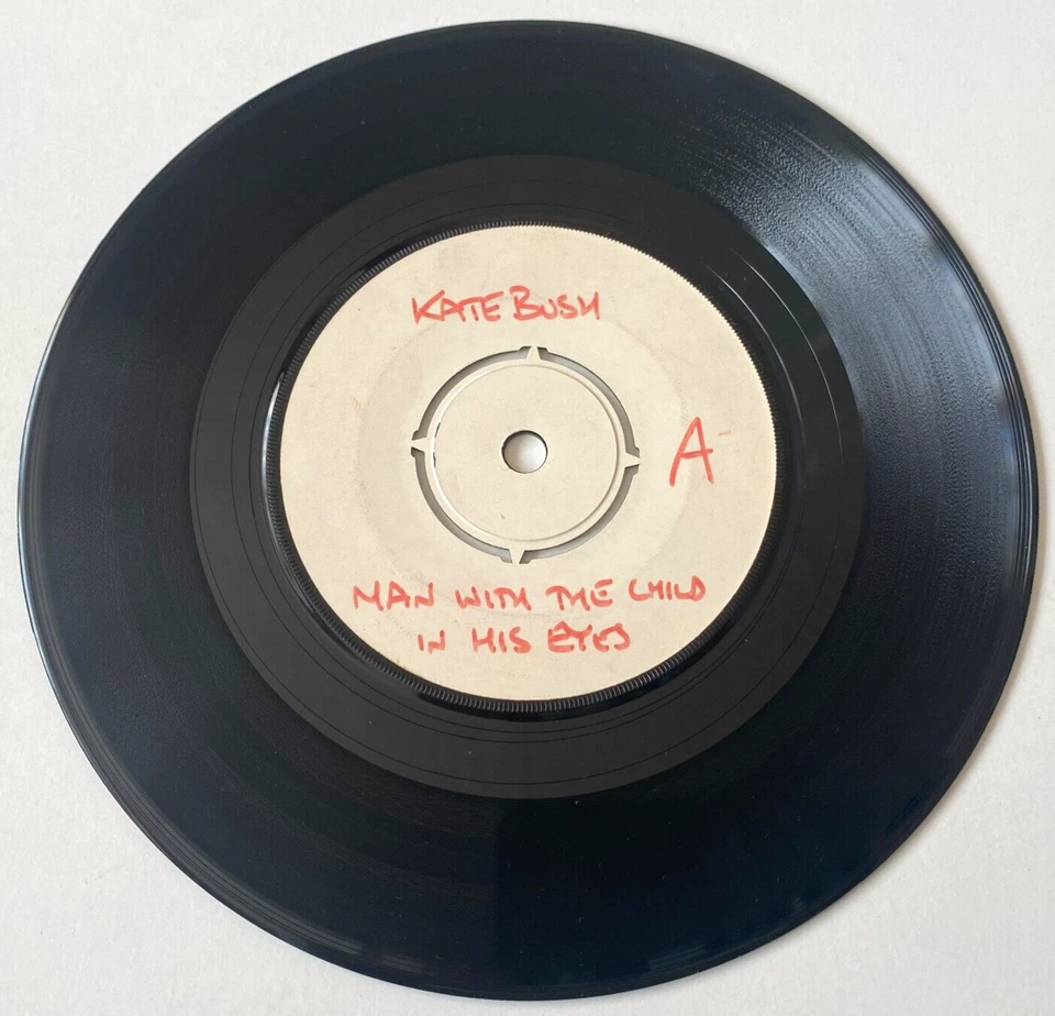 Kate Bush The Man With The Child In His Eyes White Test Press Promo 7"Vinyl 1978 - Image 3 of 4