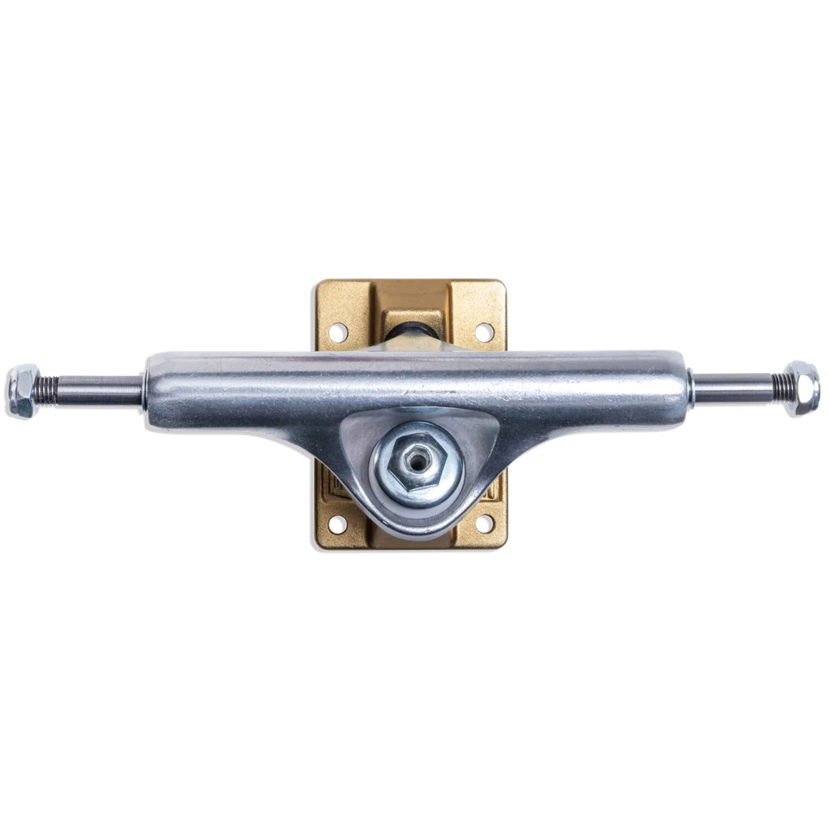 Slappy Skateboard Trucks ST1 Inverted Hollow Lights Gold 8.0
