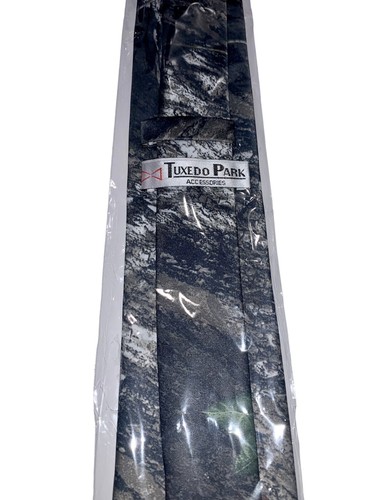 Tuxedo Park Accessories Formal Mens Vest And Tie Camo Full Back Camouflage New - Picture 7 of 7