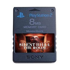 Silent Hill 4 The Room PS2 Official Memory Card Unlocked Completed Saves