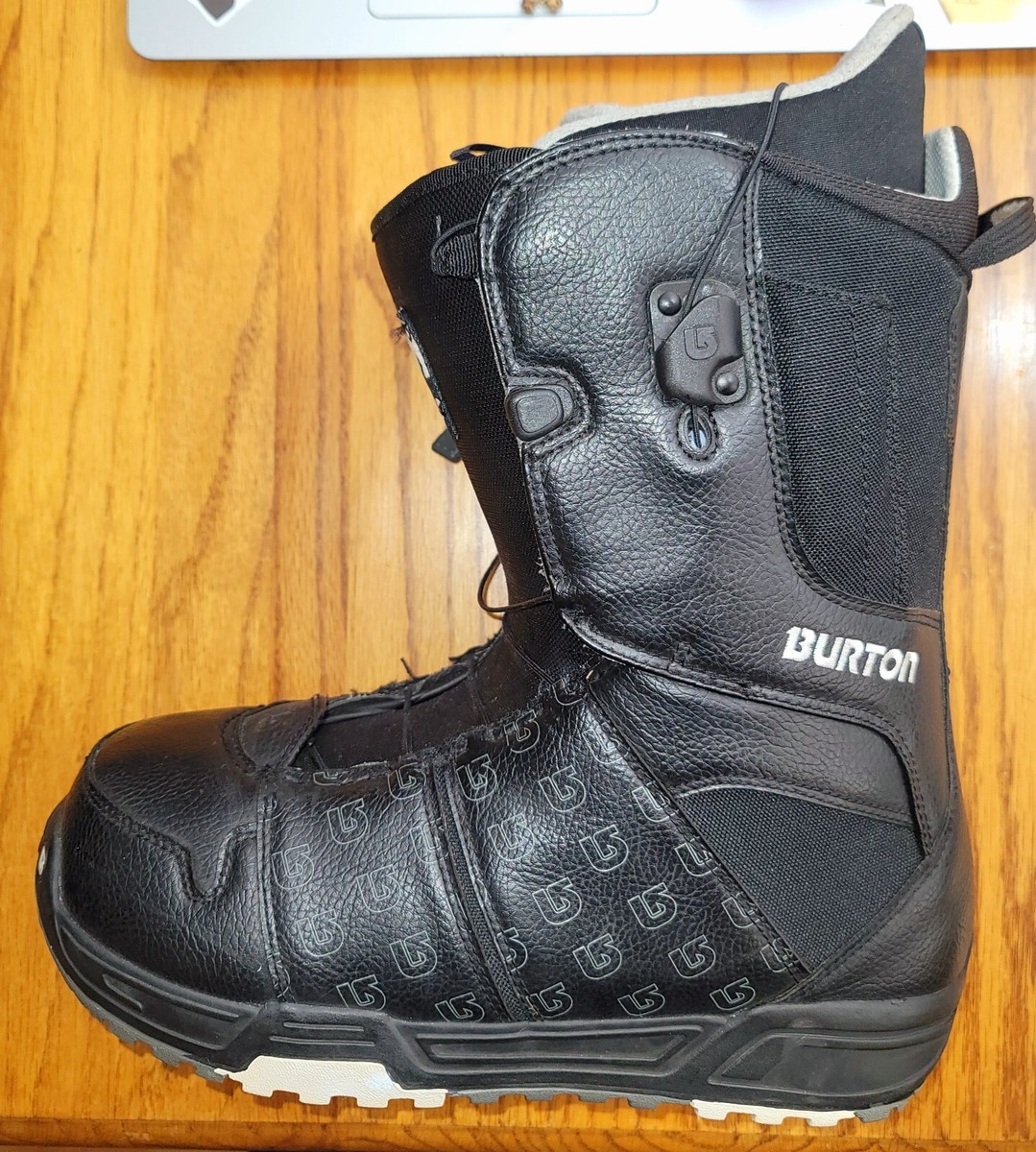 Men's BURTON Moto Speed Lace Snowboard Boots - BLACK Size 9 | eBay