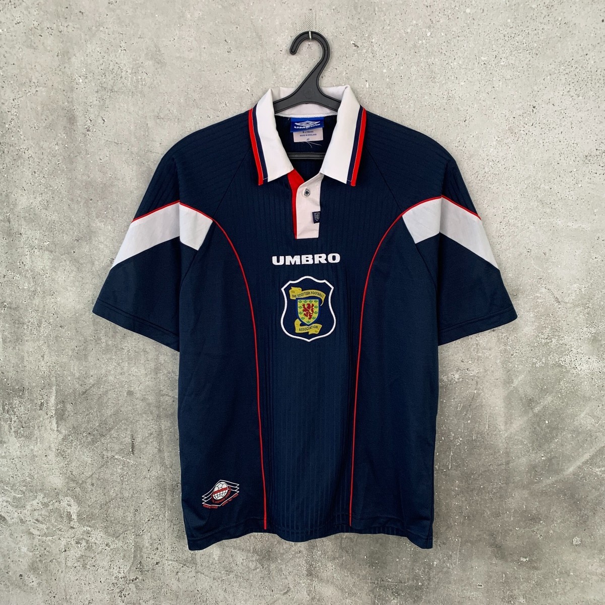 Umbro Scotland 96 Home Shirt SCOTLAND 1996 1998 HOME FOOTBALL