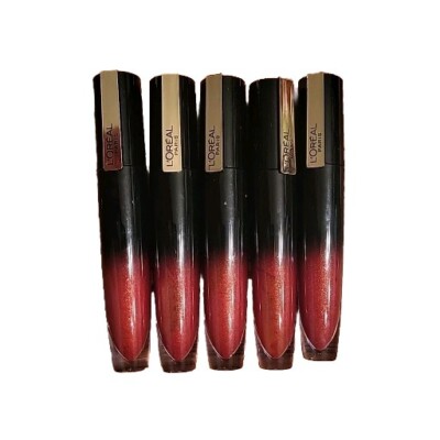 5-L'Oreal Paris Shiny Lip Color, Be Courageous 315, 0.21 floz
