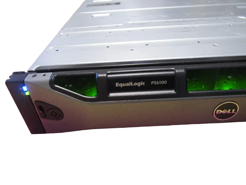 Dell EqualLogic PS6100 E04J Storage Array OXM3KX 24x SFF, 2x PSU. - Bild 2 von 4