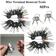 82 × Terminal Removal Tool Kit Wire Connector Key Depinning Pin Release Ejector