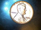 1958  Lincoln Cent BU Red