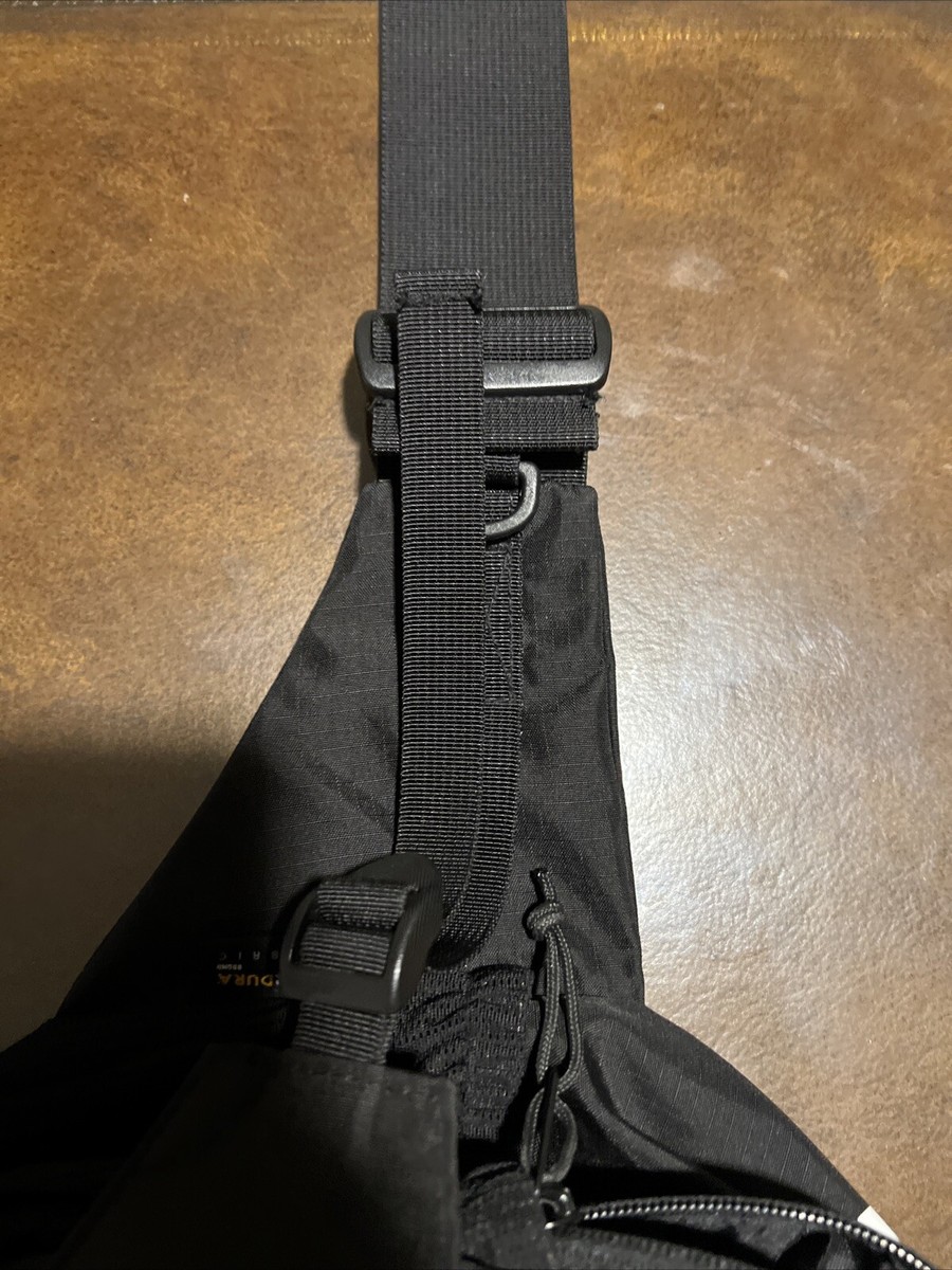 SS17 Supreme black Waist bag Cordura fabric | eBay