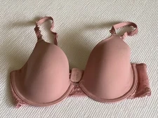 Wacoal 853369 Level Up Chantilly Lace Underwire Bra Dusty Pink Size 32C