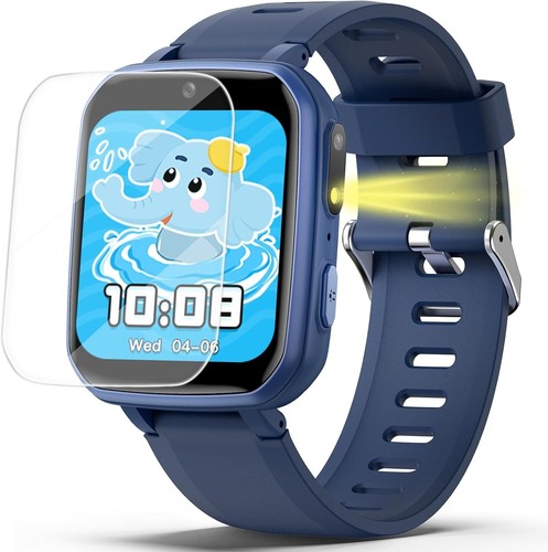 Zicor Kids Smart Watch Gift with 26 Puzzle Games, Dual Camera and Video - 第 1/7 張圖片