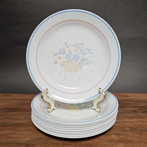 CORELLE COUNTRY CORNFLOWER DESSERT PLATES 7"