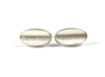 Vintage - Cufflinks - Nils Erik From - Matte - 925er Sterling Silver